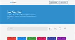 Desktop Screenshot of iconsdev.com